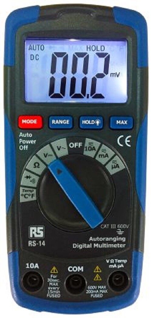 RS Pro 14 Digital Multimeter AWESOME VALUE, BEST QUALITY