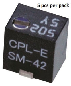 Copal Electronics SM-42W 10k Ohm Trimmer Potentiometer 0.25W - New