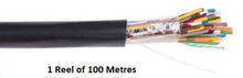 RS Pro RS-177 36 Core Industrial Cable 0.22 mm² CSA, Unscreened Black PVC Sheath