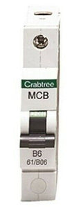 Crabtree Pole 10A 1 Type B Miniature Circuit Breaker Starbreaker, 61/B10, New - J & M Global Electronics Pty Ltd