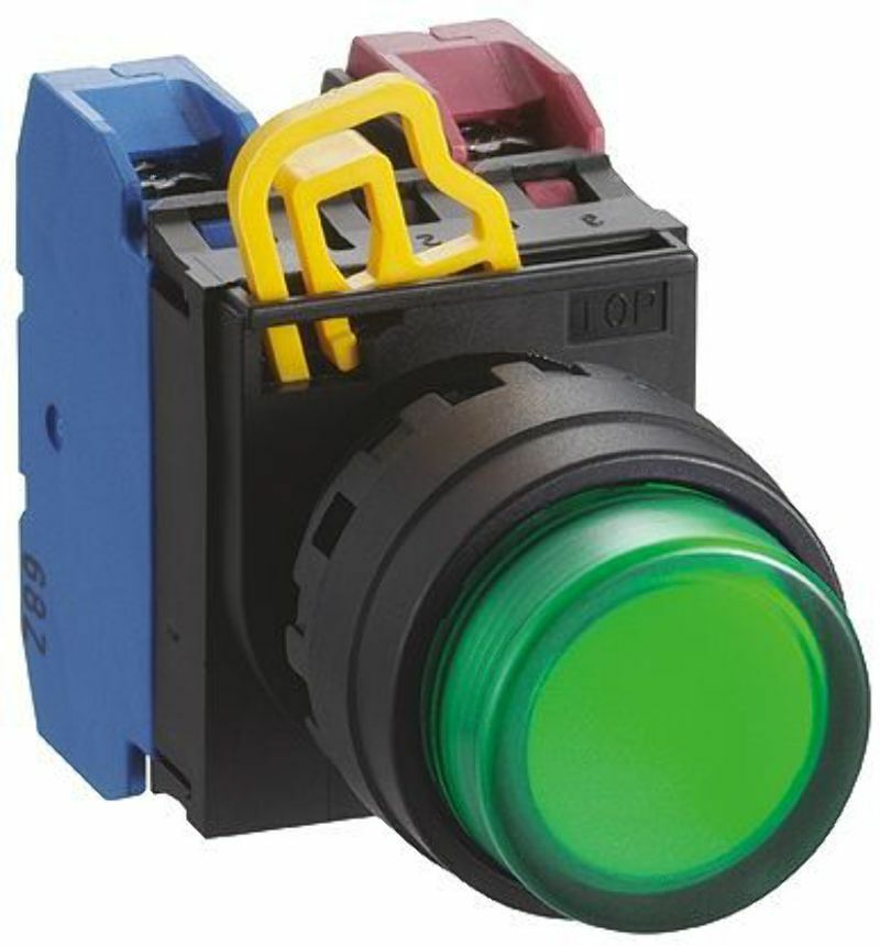 IDEC YW1L-M2E11Q4G Illuminated Momentary Push Button - J & M Global Electronics Pty Ltd