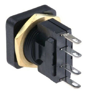 ITW 49-59222 SPDT-NO/NC Momentary Push Button Switch, Panel Mount - J & M Global Electronics Pty Ltd