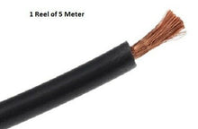 Hew Heinz Eilentropp 13435-01-005 SIFF Series Black, 5m Silicone Hook Up Wire - J & M Global Electronics Pty Ltd