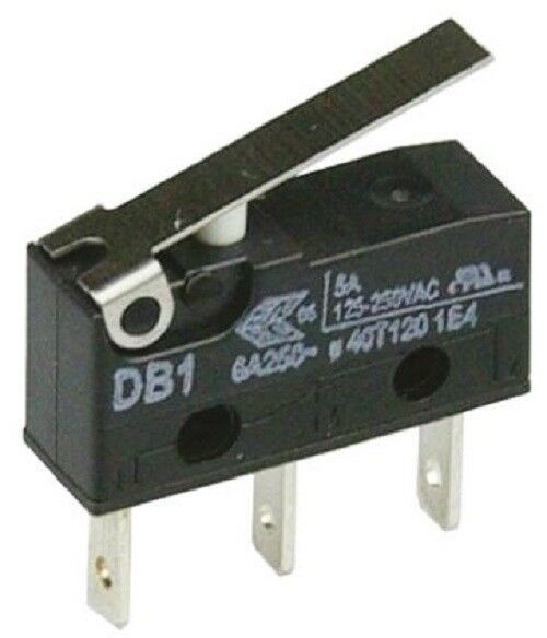 ZF DB1C-B1LB Short Lever DB Series Microswitch - J & M Global Electronics Pty Ltd