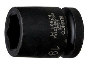 Bahco K7801M-27 27mm 1/2 in Drive Impact Socket Hexagon, 45 mm length - J & M Global Electronics Pty Ltd