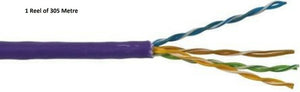 RS Pro UTP5EST24AWG100LS Purple Ethernet Cable (1 Reel of 305 Metre) - J & M Global Electronics Pty Ltd
