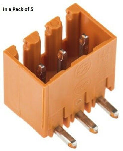 Weidmuller L3.5/3/90G3.2-160508000 Terminal Block Header (In a Pack of 5) - J & M Global Electronics Pty Ltd