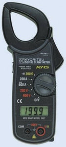 Kyoritsu 2027 Clamp Meter, Max Current 600A ac CAT III 600 V - J & M Global Electronics Pty Ltd
