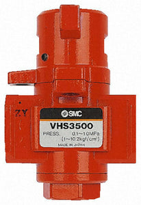 SMC VHS20-F02 20 series lock shut-off valve 1/4 port - J & M Global Electronics Pty Ltd