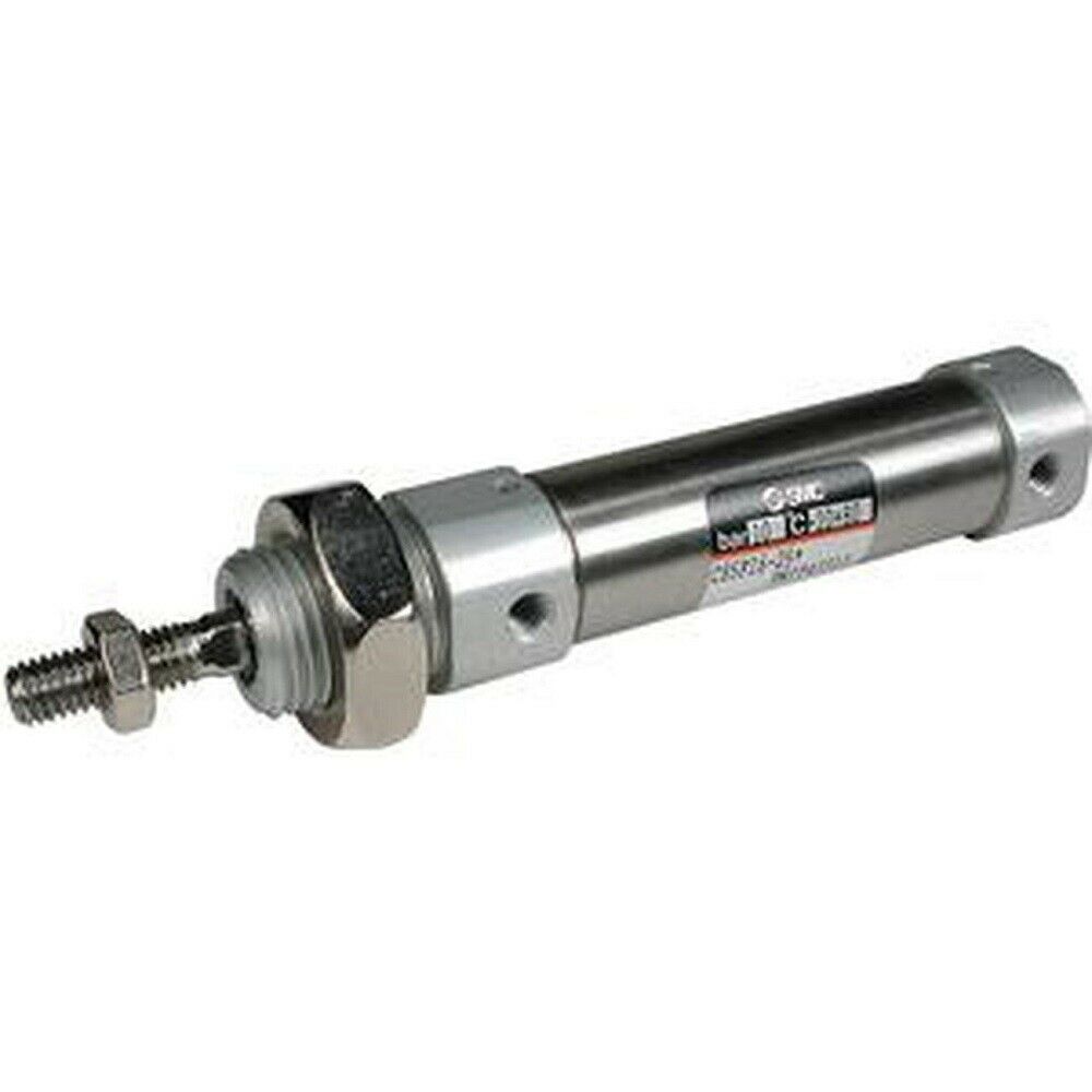 SMC Pneumatic Roundline Cylinder 20mm Bore, 160mm Stroke, C85 Series, Double Act
